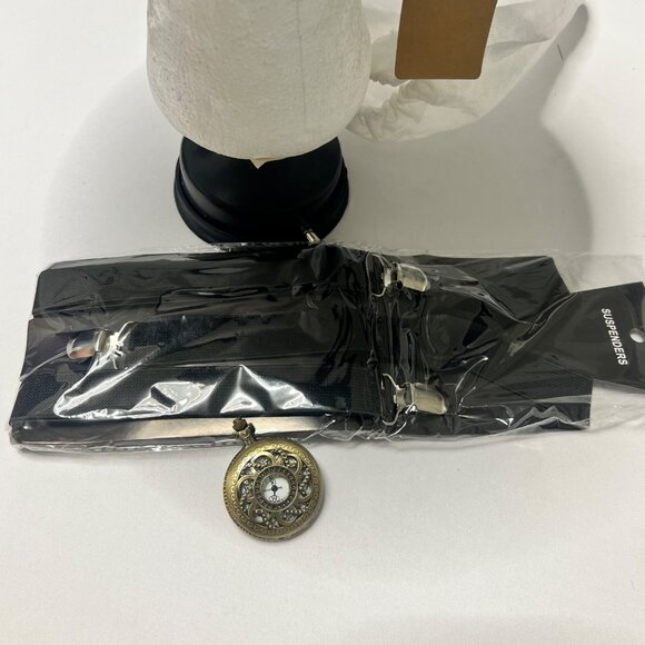 Gatsby Gangster 1920 Costume Men Accessories Set #2537 - Picture 3 of 5